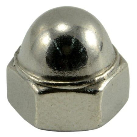 Midwest Fastener Acorn Nut, 1/4"-20, 18-8 Stainless Steel, 8 PK 79024
